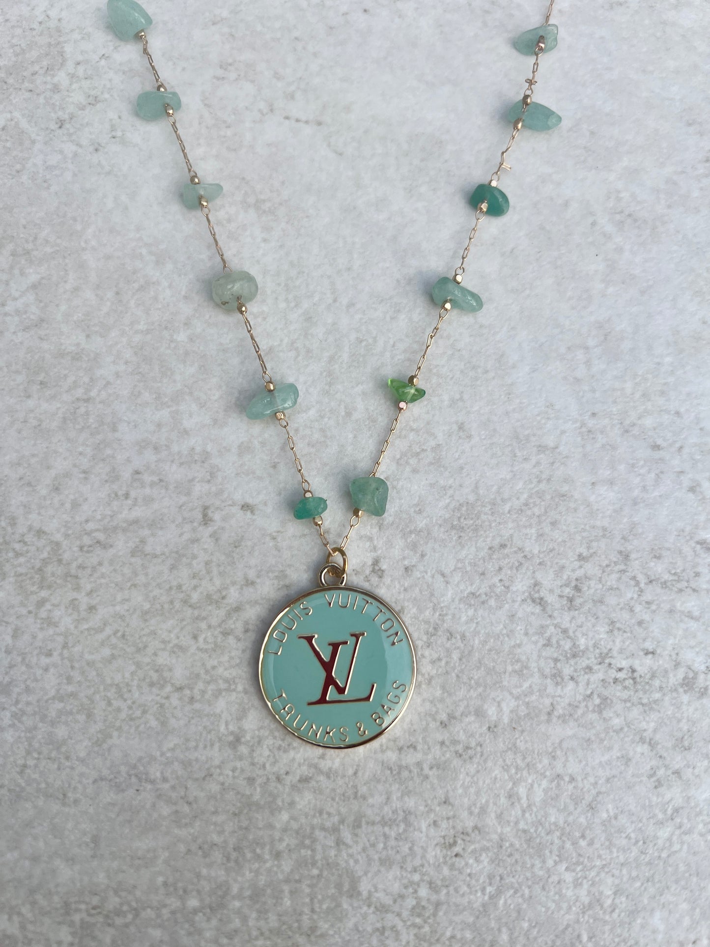 Aquamarine necklace