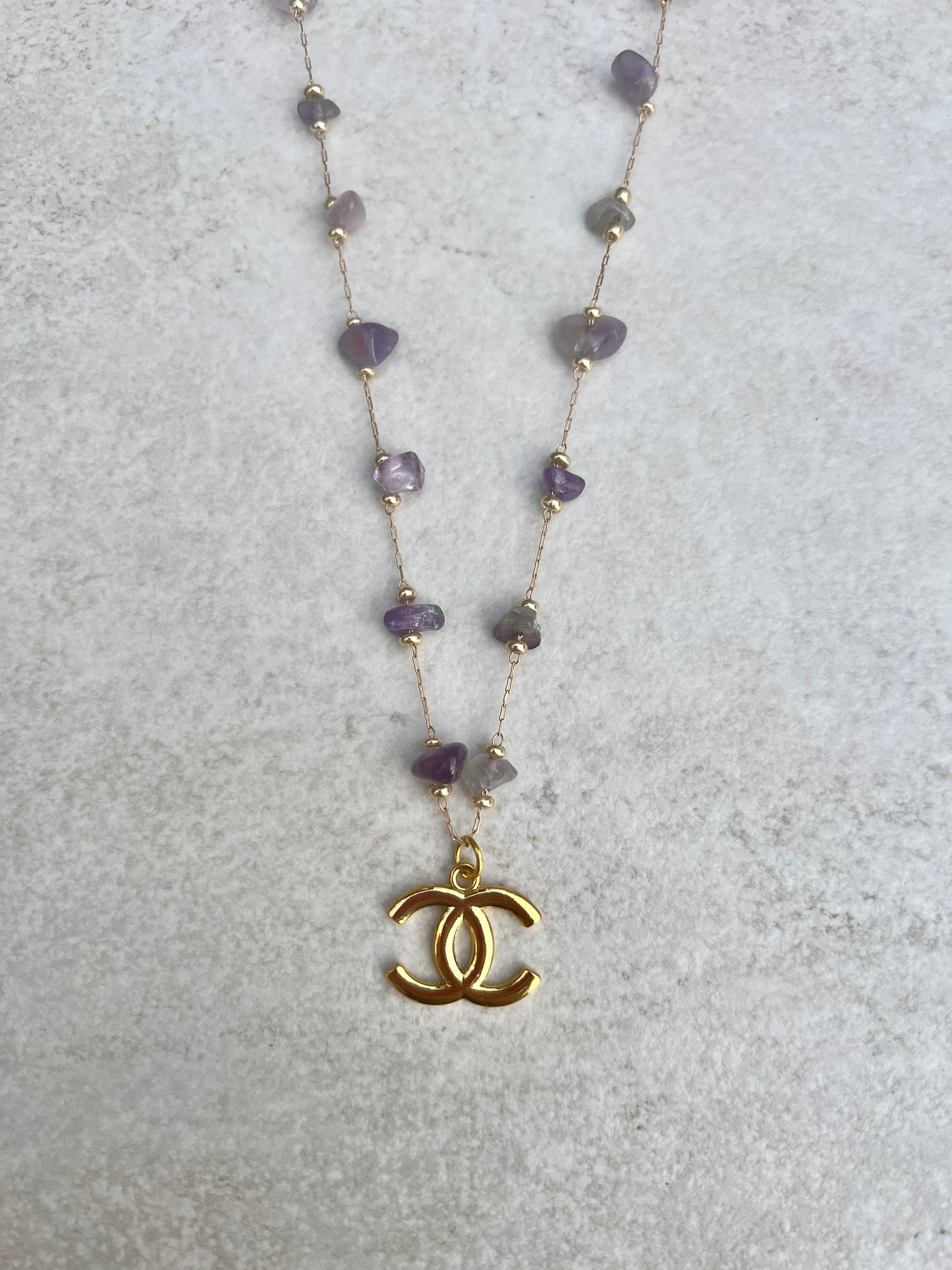 Amethyst necklace