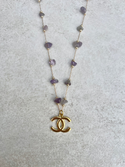 Amethyst necklace