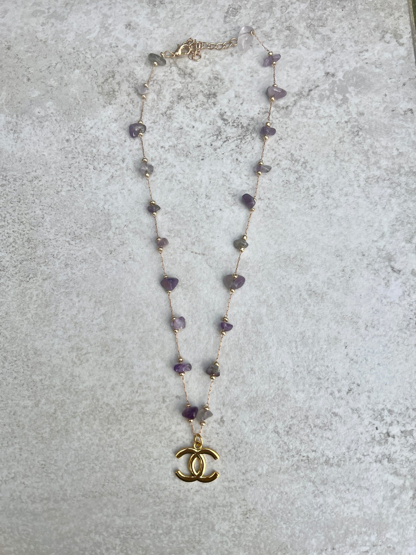 Amethyst necklace